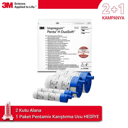 3M - 2+1 Offer Impregum Penta H DuoSoft Refil - Polyether Impression Material