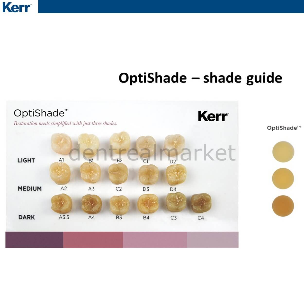 Kerr - 2+1 Offer - Optishade Universal Composite Refill - Chameleon Composite