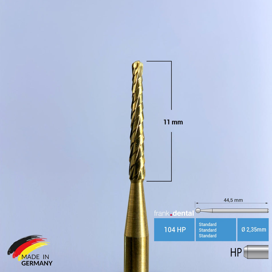 Titanium Carpide Lindemann Surgical Bur - 262