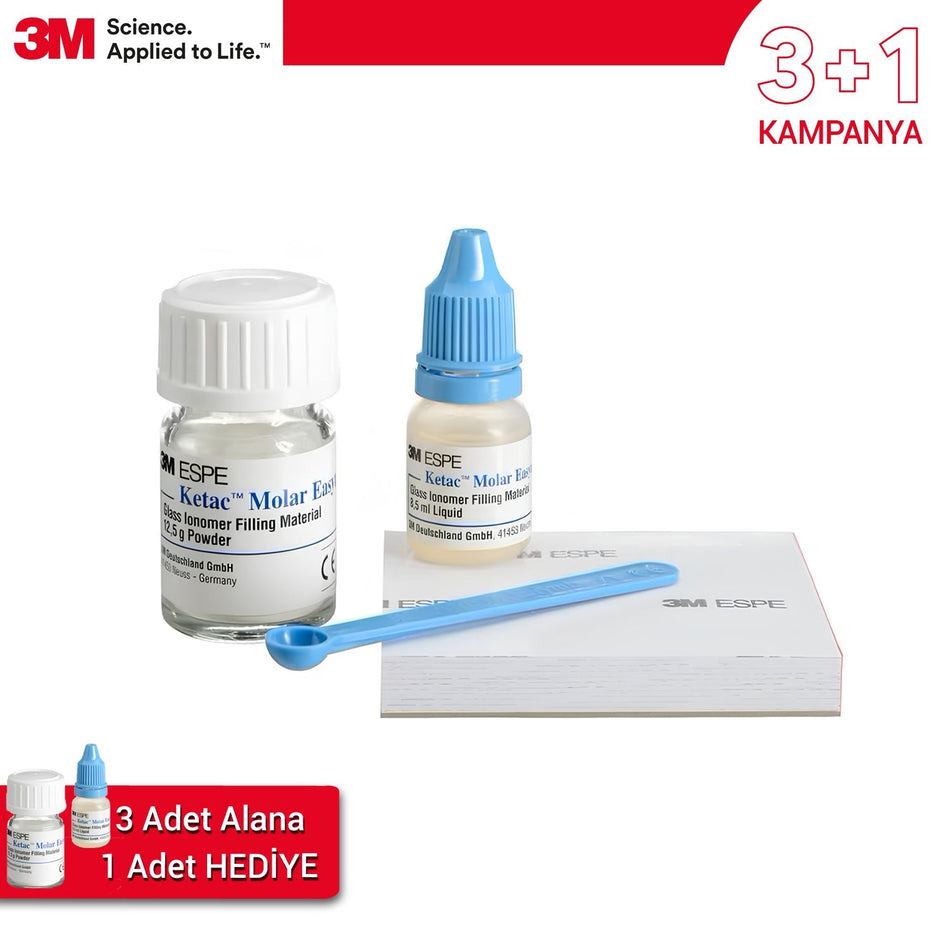 3M - 3+1 Offer Ketac Molar Easymix Kit - Glass Ionomer Filling Material