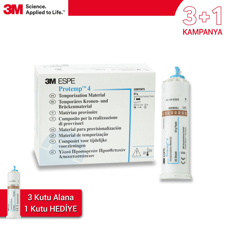 3M - 3+1 Offer Protemp 4 Temporisation Material - C&B Temporary Material