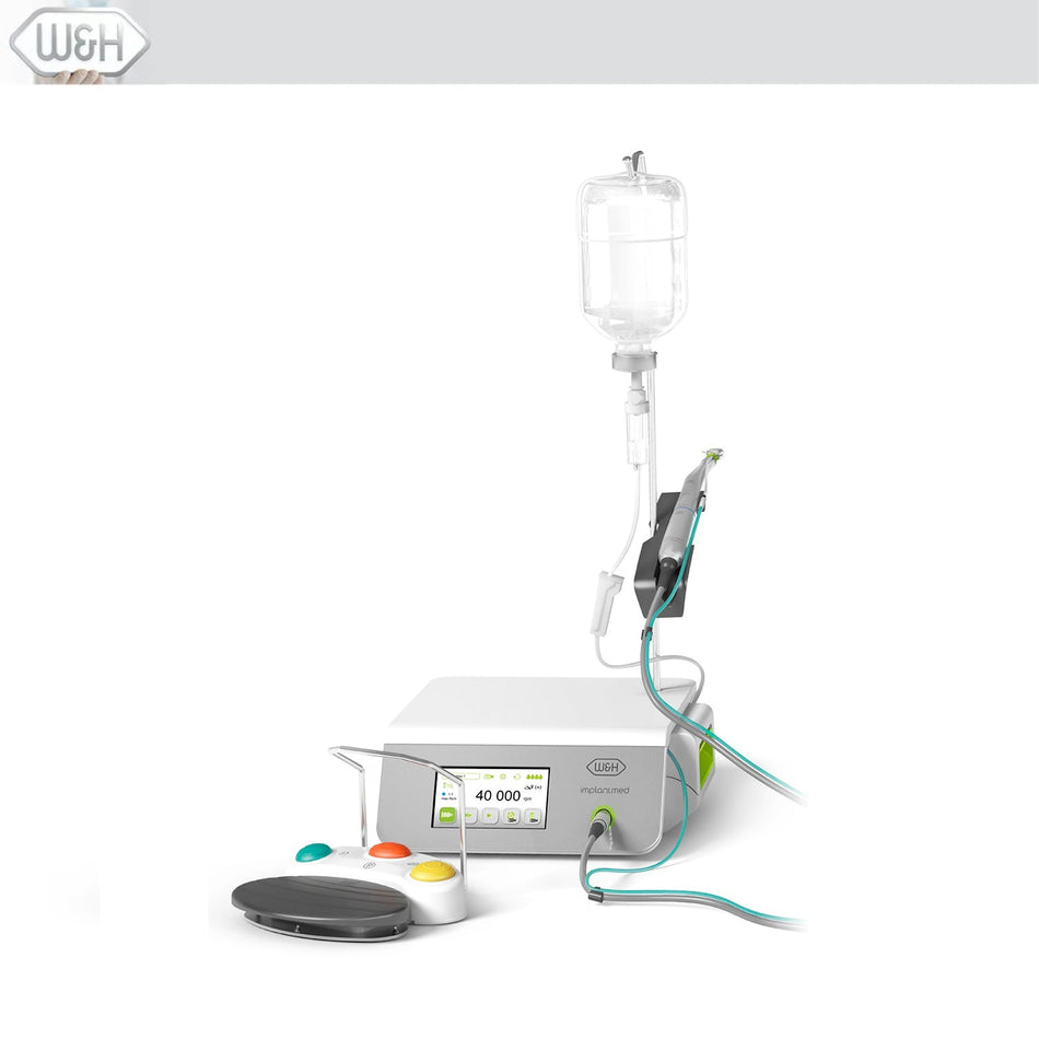 Implantmed Plus Led Physiodispenser & Illuminated Contra Angle & Wireless Pedal