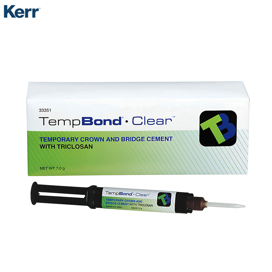 TempBond Clear Automatic-Eugenol-Free Temporary Cement with Triclosan