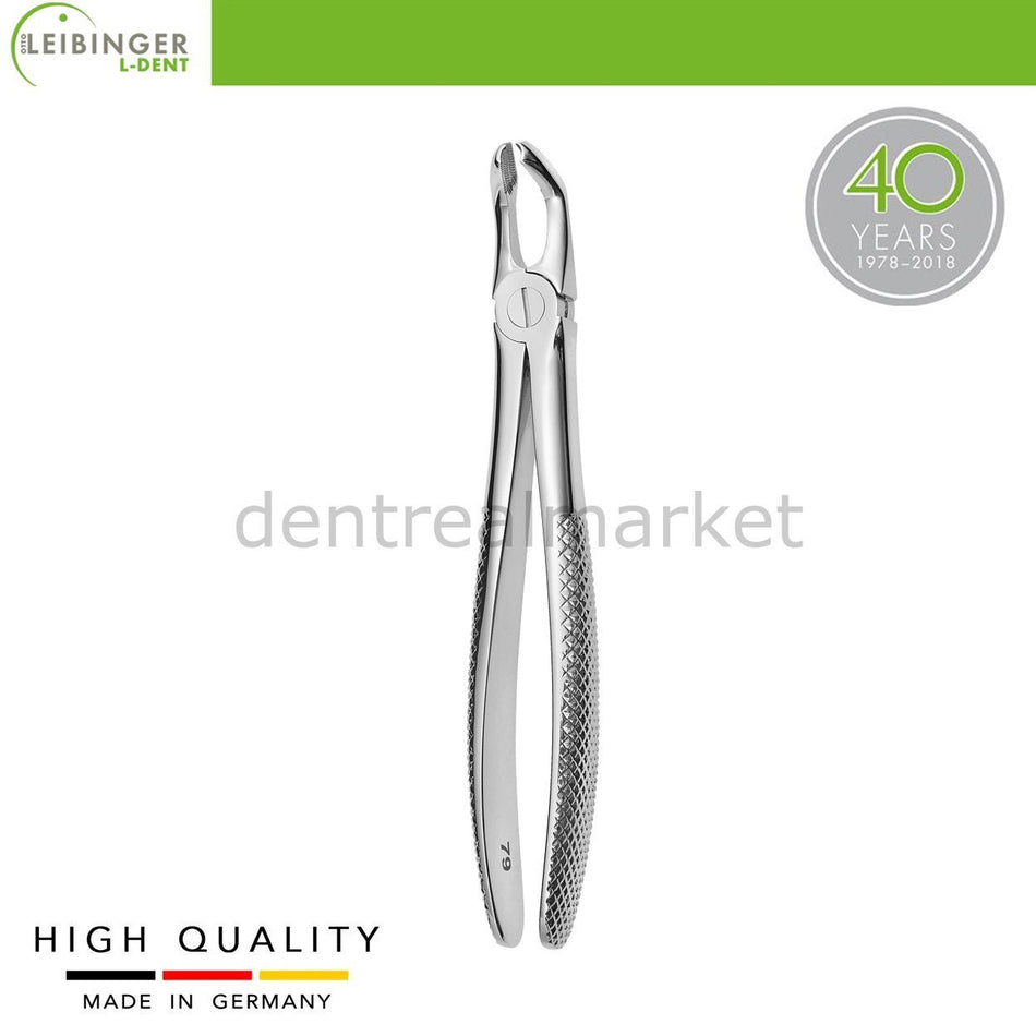 Leibinger - Adult Extracting Forceps79 - Forceps for Lower 20 Year Teeth