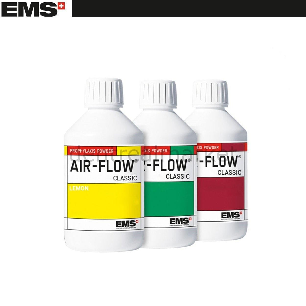 Ems - Airflow Classic Sodium Bicarbonate Powder - Lemon - 300 gr