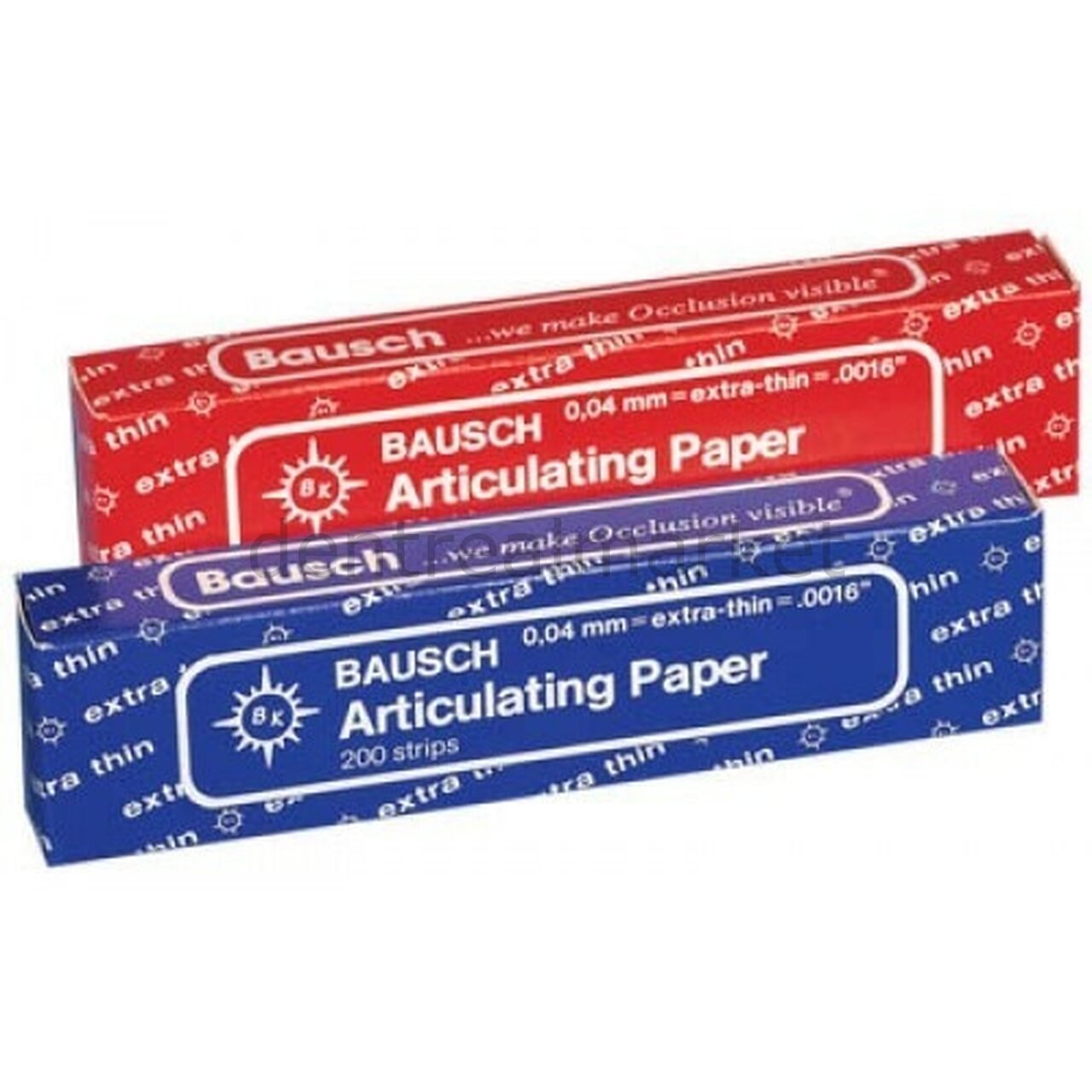 Bausch - Articulation Paper I Form - Plain - 40 Mic