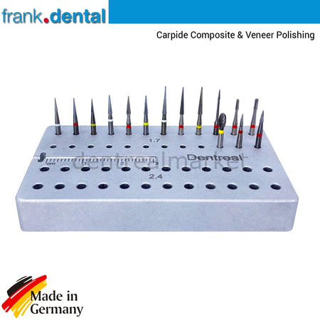 Frank Dental - Carpide Composite and Veneer Polishing Bur Set