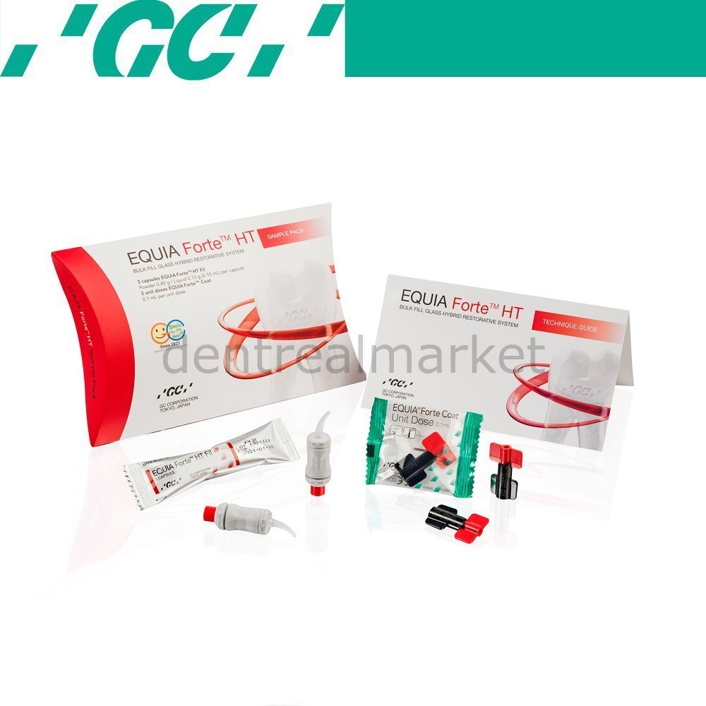 Gc Dental - Equia Forte HT Clinic Pack - Bulk fill Restorative - 200 Capsüle