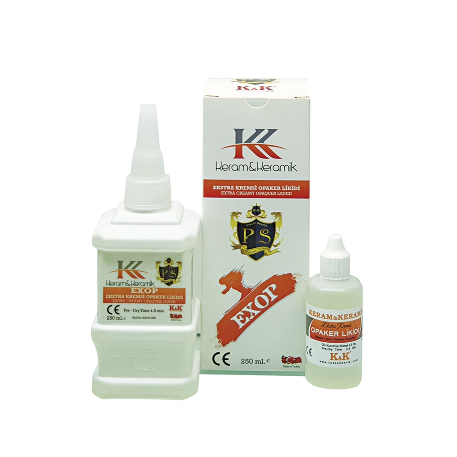 Keram&Keramik - Extra Creamy Opaker Liquid 250 ml