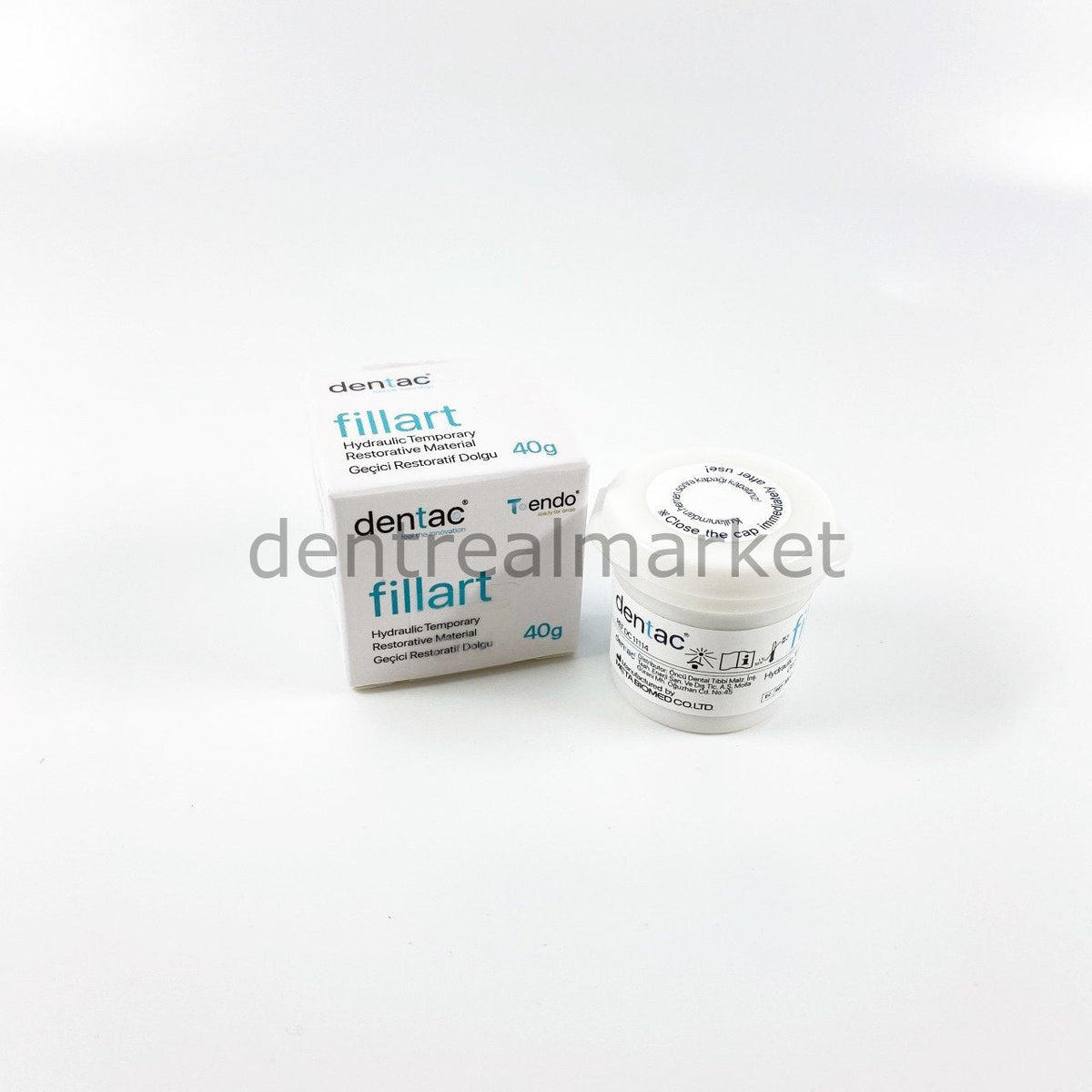 Dentac - Fillart Temporary Filling Restorative - 40 gr