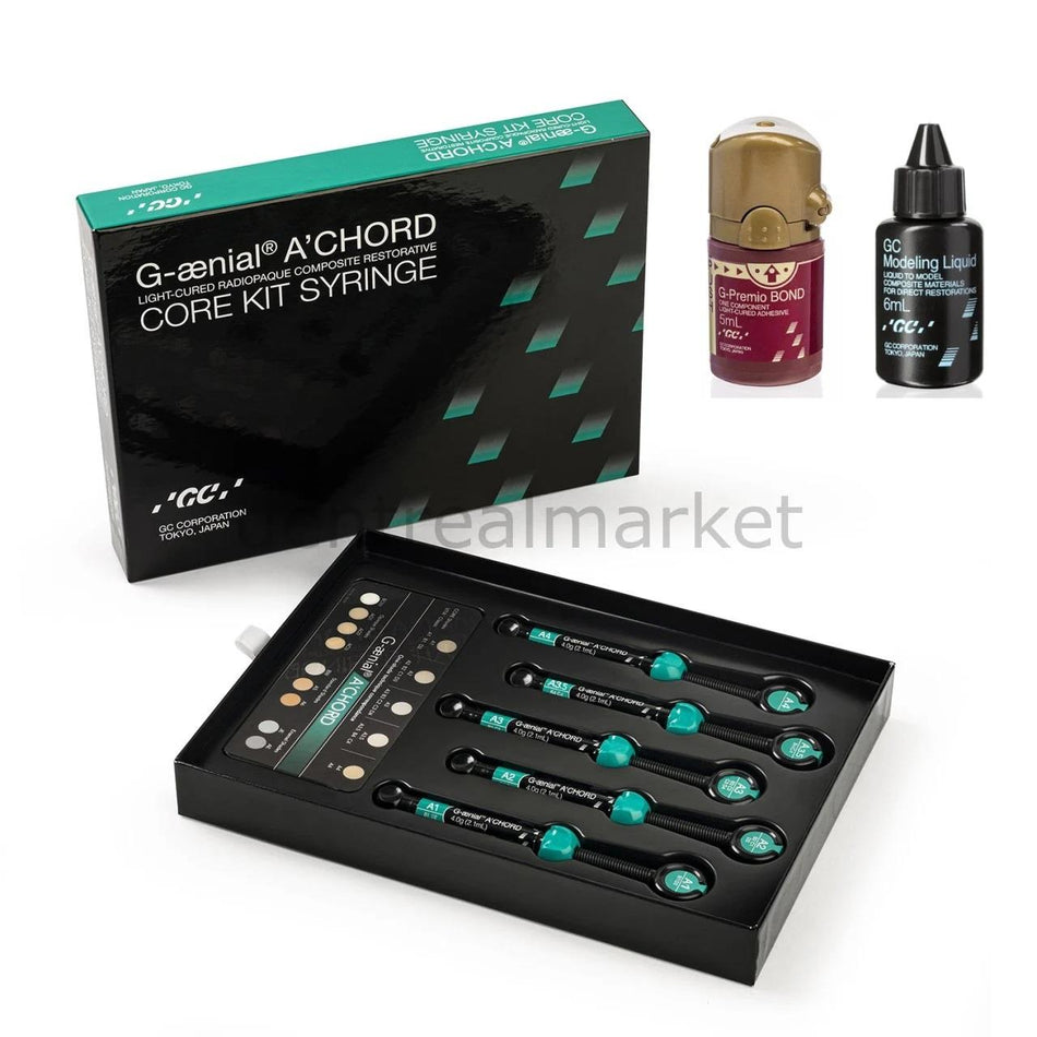 Gc Dental - G - aenial Acord Composite - 5 Tubes + Bonding + Modeling Liquid