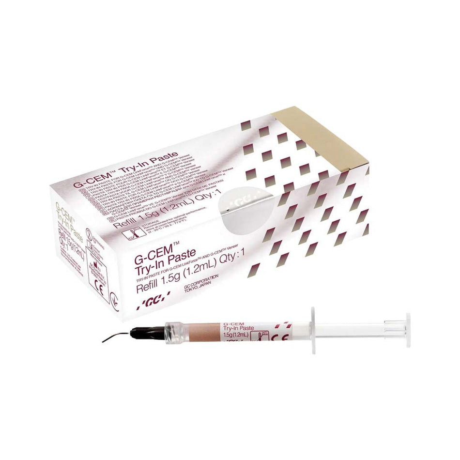 Gc Dental - G - Cem Veneer TRY - in Paste Refil - Try İn Paste For G - CEM Linkforce and G - CEM Veneer