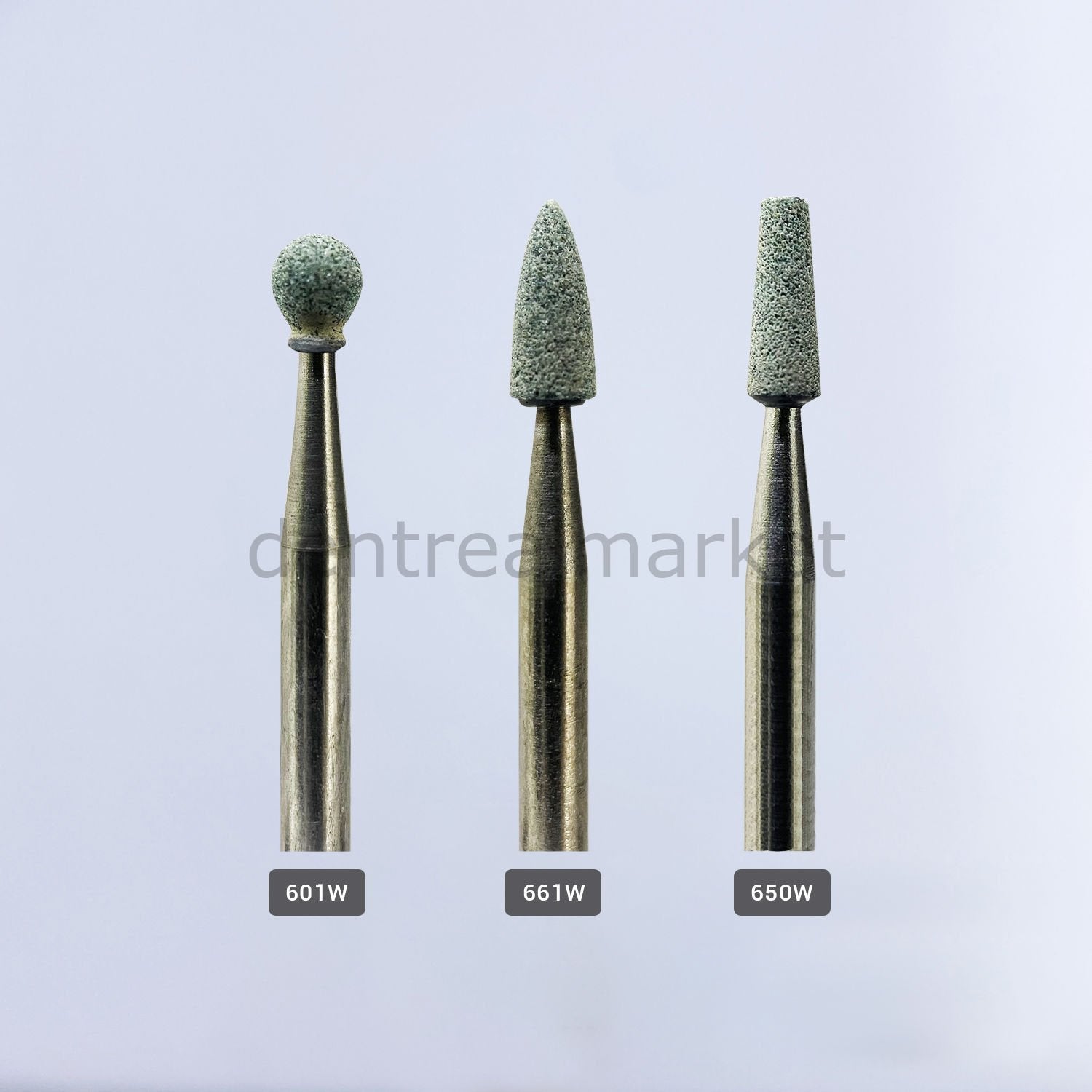 Frank Dental - Green Stone Finishing & Polishing Burs - 2 Pcs - For Air Turbine