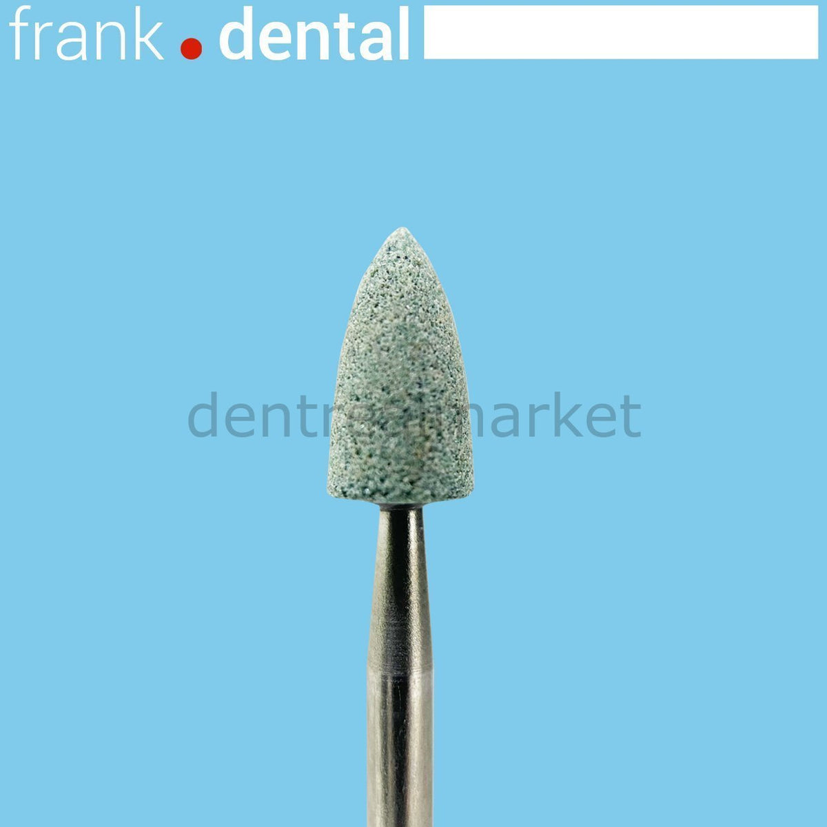 Frank Dental - Green Stone Polishing Burs - 1 pcs Finish Ceramics