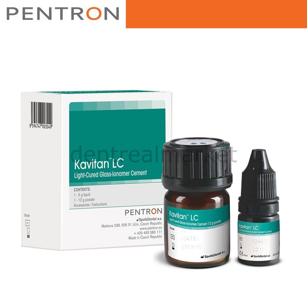 Pentron - Kavitan LC Light - Cured Glass - Ionomer Cement