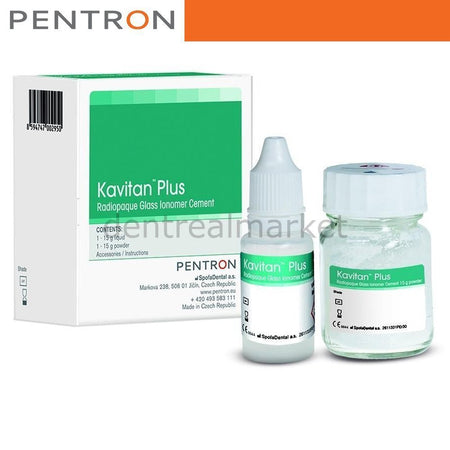 Pentron - Kavitan Plus Radiopaque Glass Ionomer Filling Cement - 100 Pcs