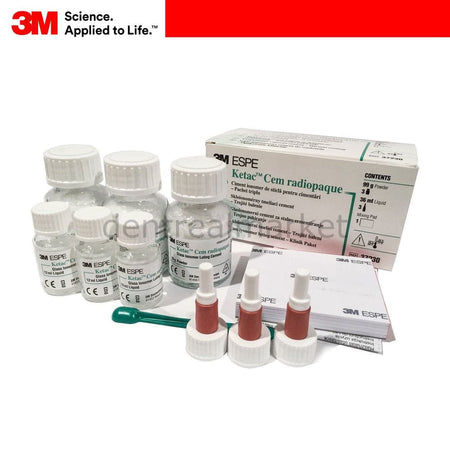 3M - Ketac Cem Radiopaque Glass Ionomer Luting Cement Triple Kit