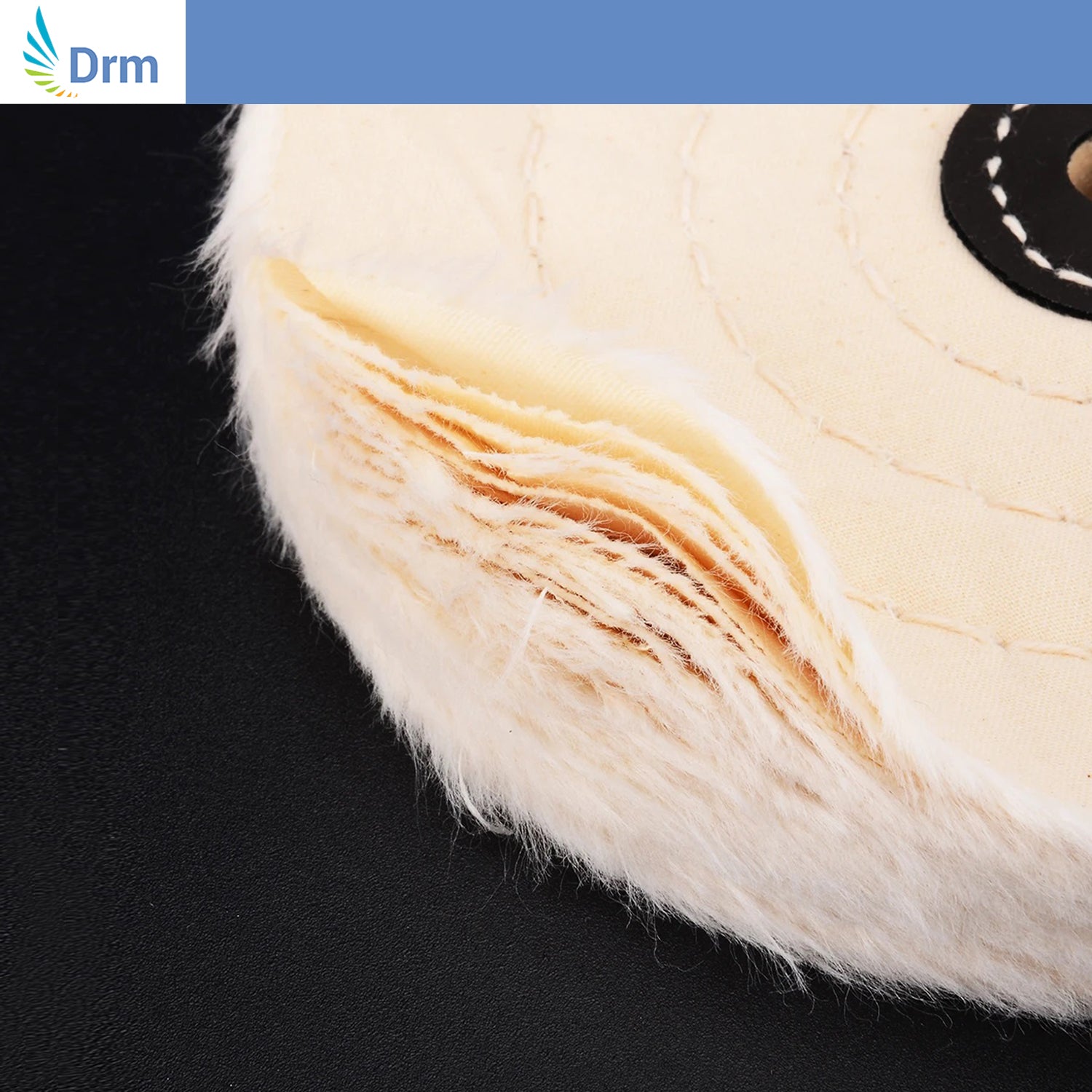 Drm - Large Acrylic Brush White - Soft