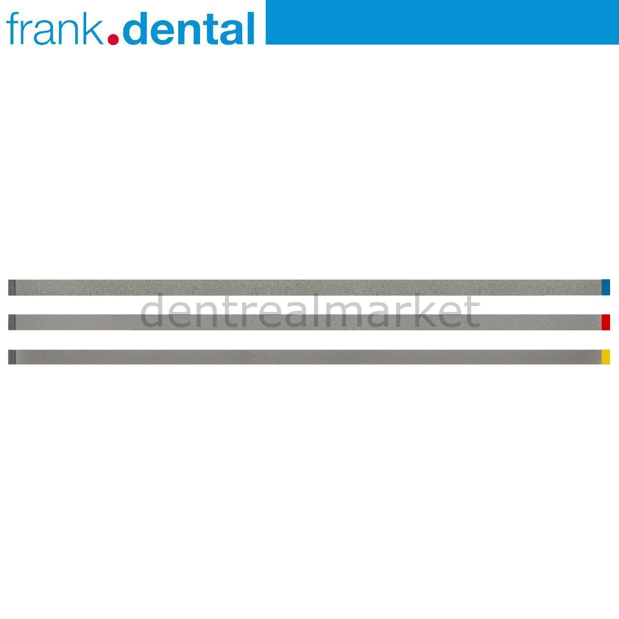 Frank Dental - Metal Diamond Interface Sander - Diamond Strip 6 mm