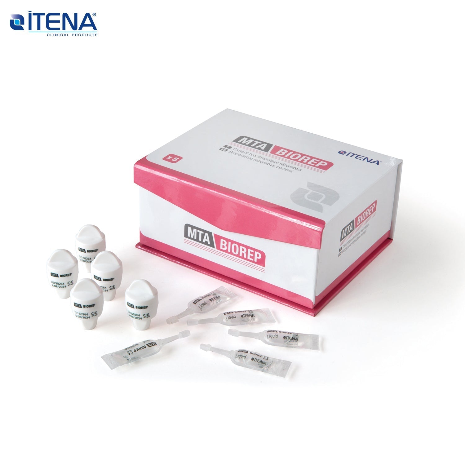 Itena - Mta Biorep 5 Patient Kit - Bioceramic Based Repairer Mta