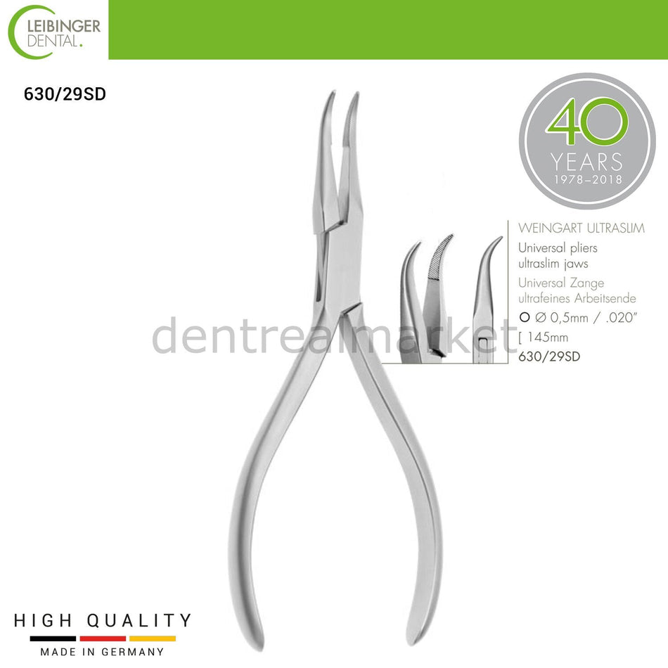 Leibinger - Orthodontic Weingart Ultraslim Universal Pliers - 145 mm