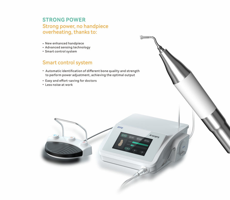 Woodpecker - Piezosurgery Ai Surgery Ultrasonic Bone Cutter With Led Handpiece - Ultrasurgery