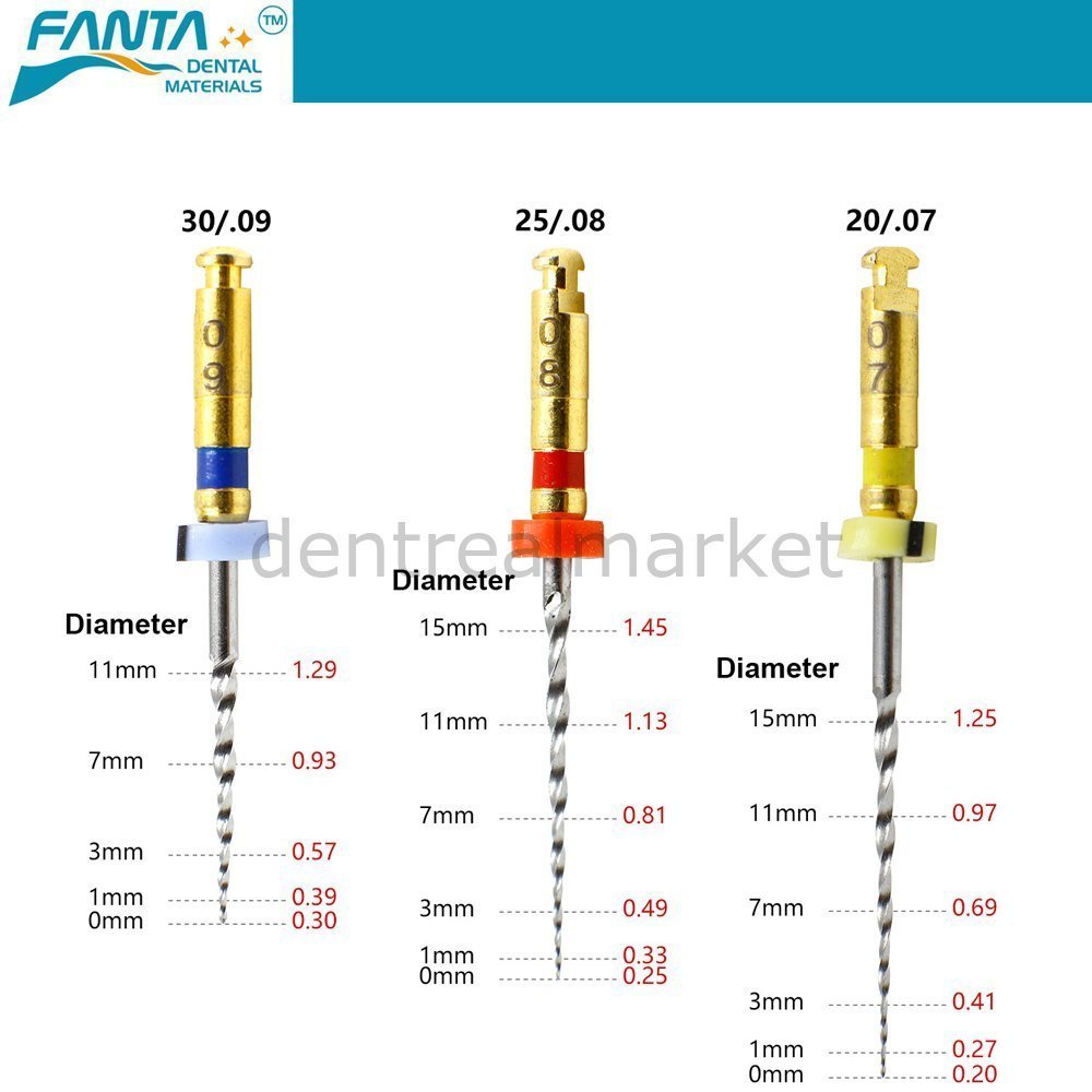 Fanta Dental - Retreatment Rotary File - Niti Rotary Root File