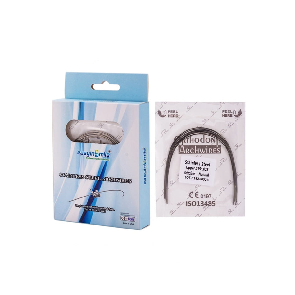 EasyinSimile - Stainless Steel Orthodontic Wire - Angled