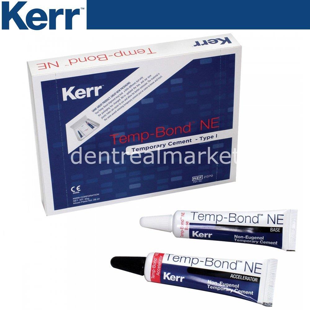 Kerr - Temp - Bond NE Non - eugenol Temporary Cement Bag Packaging