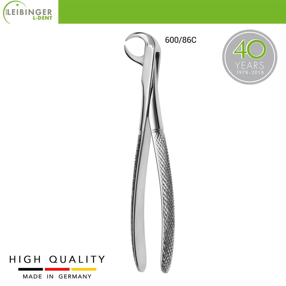 Leibinger - Tooth Extracting Forceps 86C - Furcation Forceps