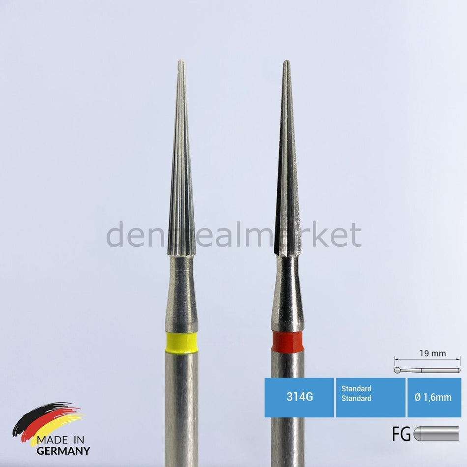 Frank Dental - Tungsten Carbide Trimming & Finishing Bur - C.135 - For Air Turbine