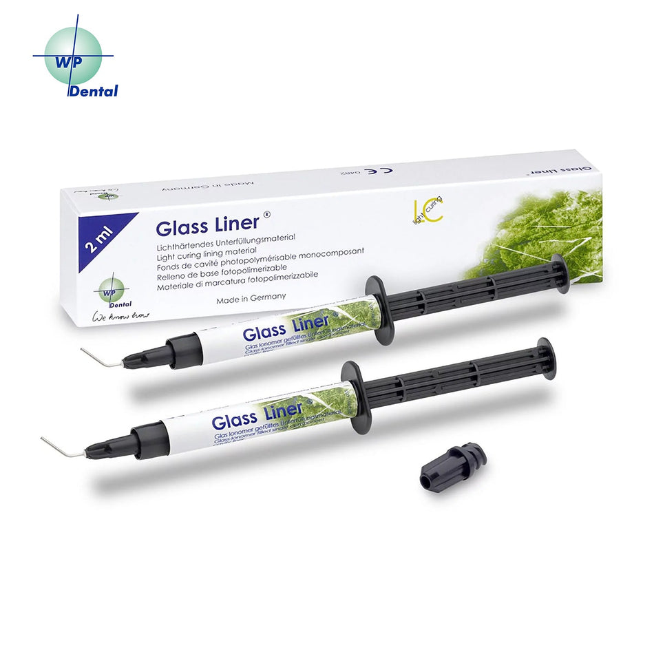 Glass Liner Light Curing Glass ionomer Underfilling Material 2*2ml