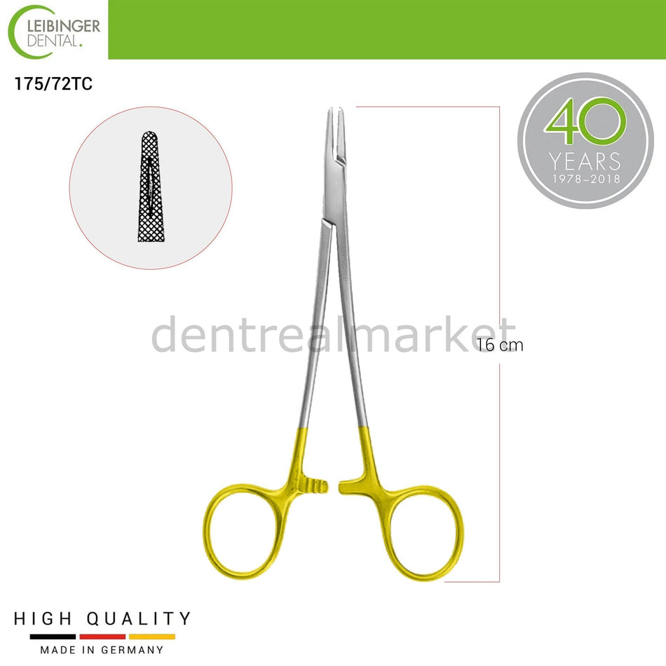 Mayo Hegar Needle Holders TC - Tungsten Carpide - 16 cm