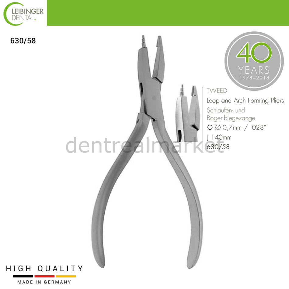 Tweed Loop And Arch Forming Pliers - 140 mm