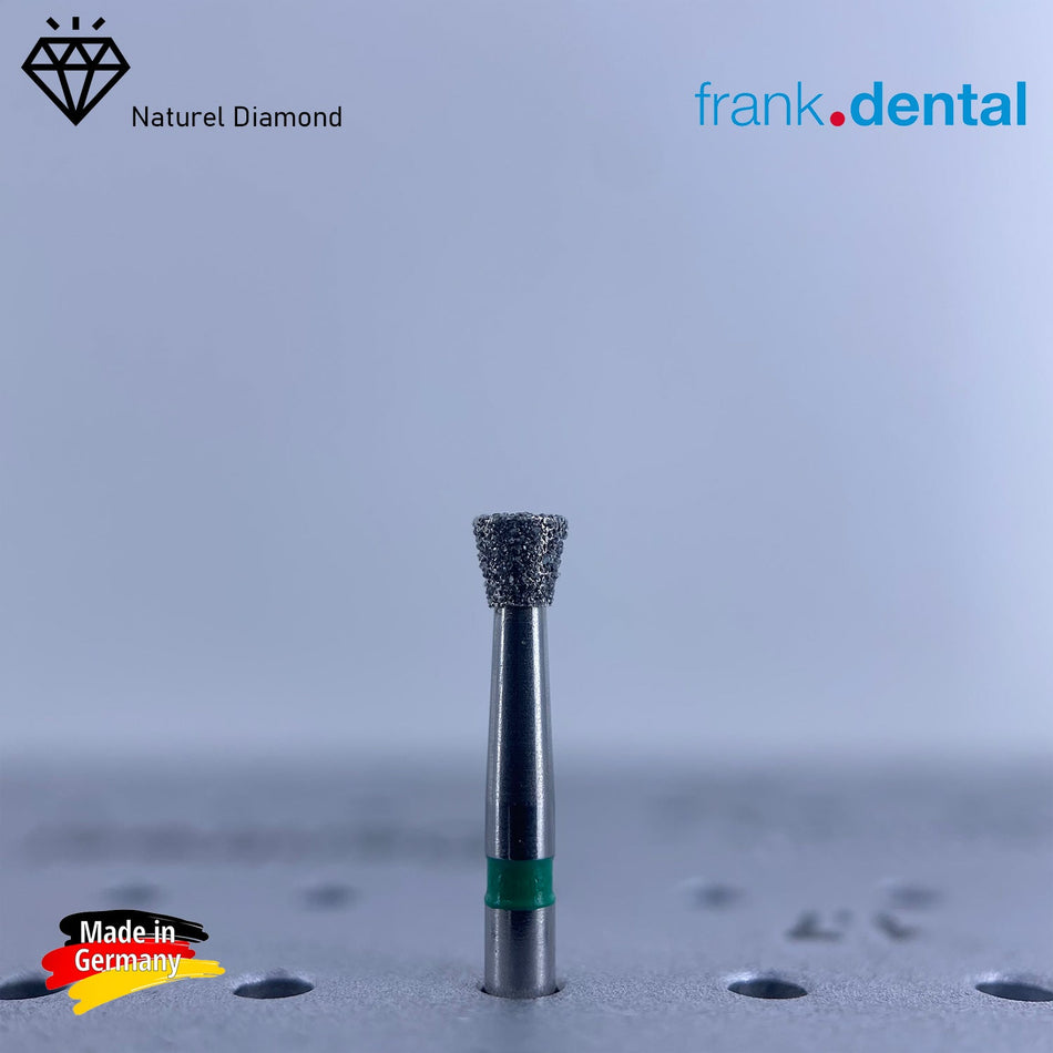 Dental Natural Diamond Bur - 805 - Inverted Cone Dental Burs - For Turbine - 5 Pcs