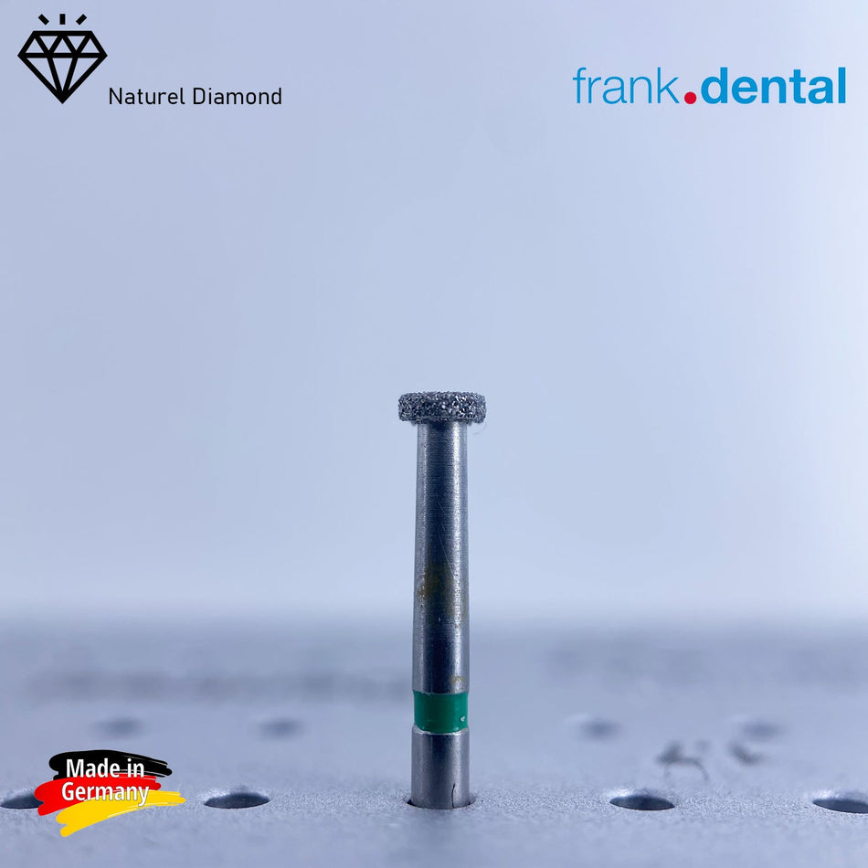 Dental Natural Diamond Bur - 815 Wheel Dental Burs -5 Pcs - For Air Turbine