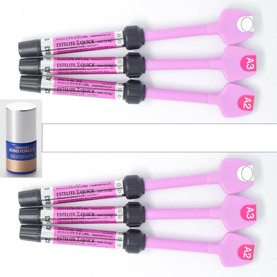 Estelite Sıgma Quıck  Composite Syringe 6 Pcs & Bond Force II