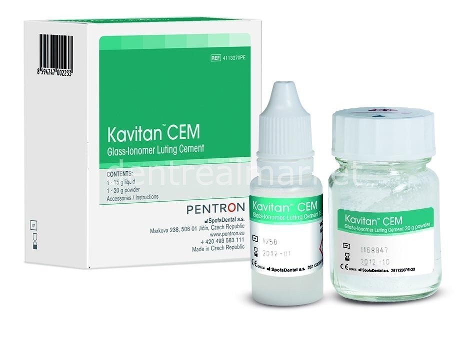 Kavitan Cem Glass-Ionomer Luting Cement Kit