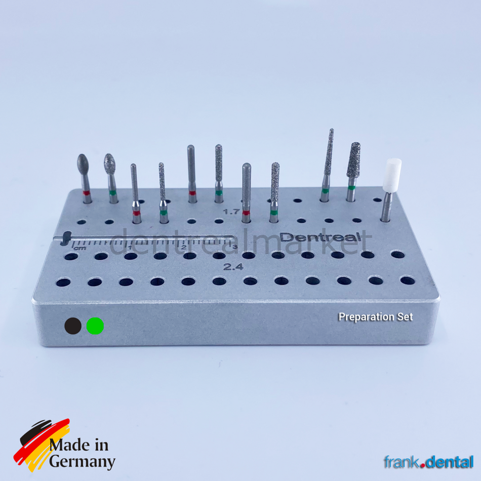 Preparation Set - Dental Natural Diamond Bur