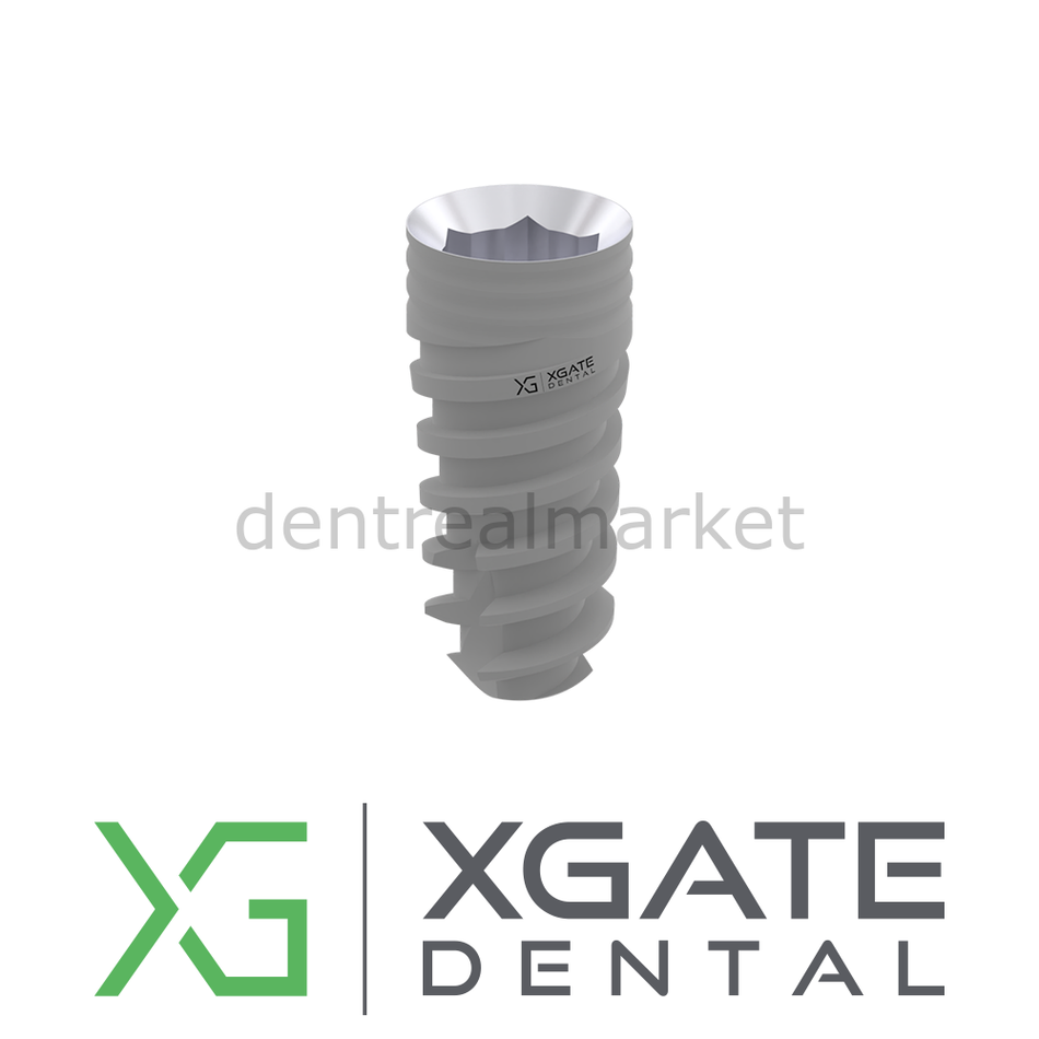 X3 Internal Hex Implant Body - Diameter 3.3 mm - Single Platform Implant