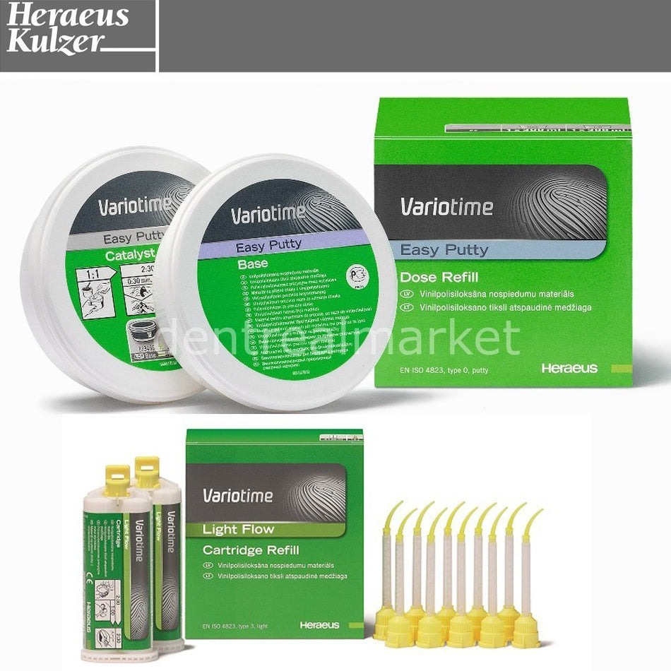 Variotime Easy Putty & Flow Impression Material Set